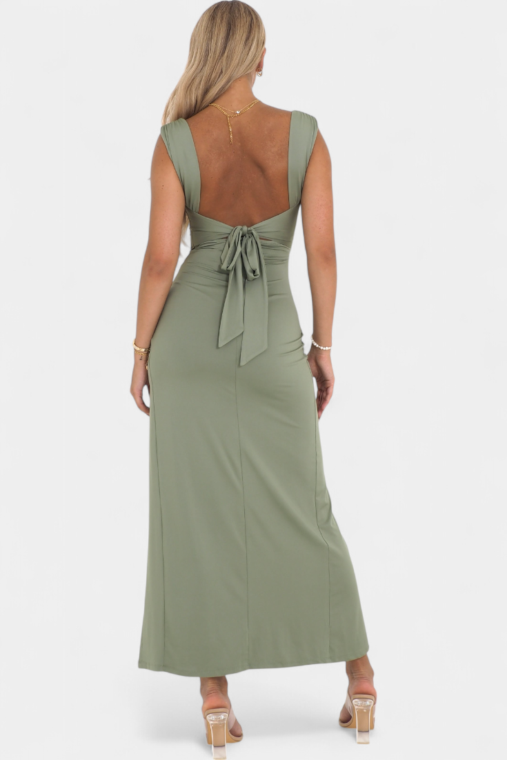 Viviana - Abito con Fiocco Elegante
