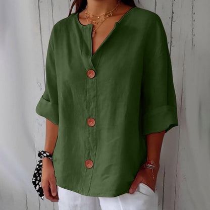 Emma™ | Blusa in Lino